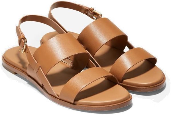 ⁦Cole Haan Women's Flynn Flatt Sandals Flat⁩ - الصورة ⁦3⁩