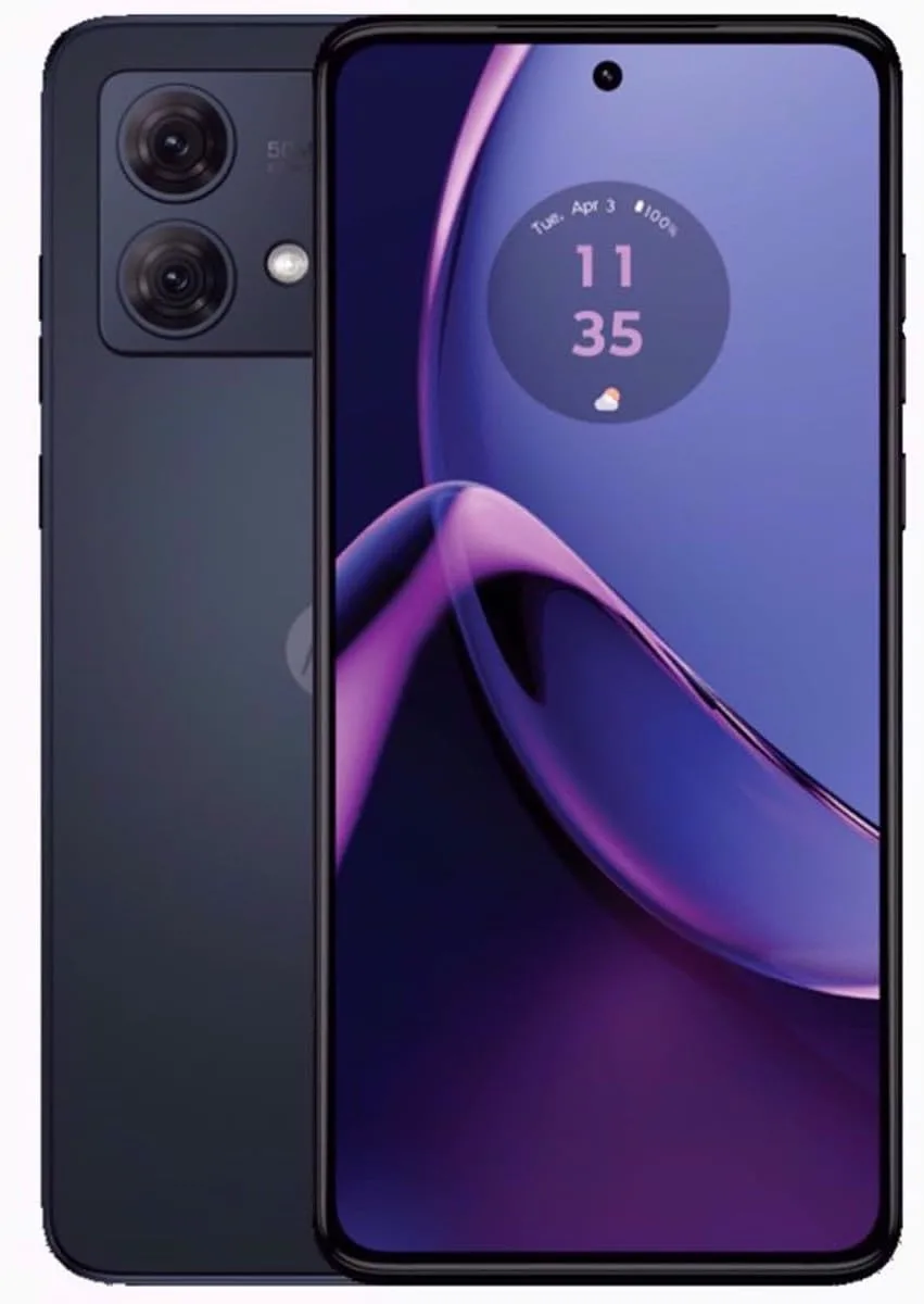Motorola Moto G84 Dual SIM 256GB ROM + 8GB RAM (GSM Only | No CDMA) Factory Unlocked 5G Smartphone (Midnight Blue) - International Version