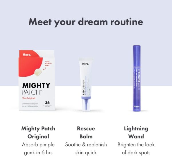 ⁦Hero Cosmetics Rescue Balm, Post Blemish Recovery Cream (0.507fl.oz / 15ml)⁩ - الصورة ⁦8⁩