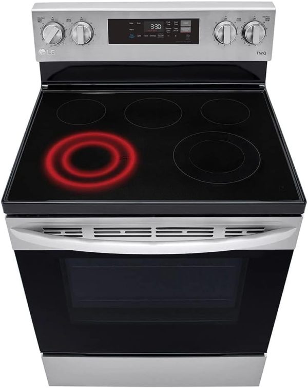 ⁦LG 178 Litre Ceramic Electric Oven with 5 Hobs | Model No LREL6321S, min 2 yrs warranty⁩ - الصورة ⁦5⁩