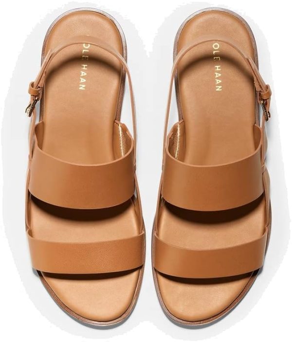 ⁦Cole Haan Women's Flynn Flatt Sandals Flat⁩ - الصورة ⁦2⁩