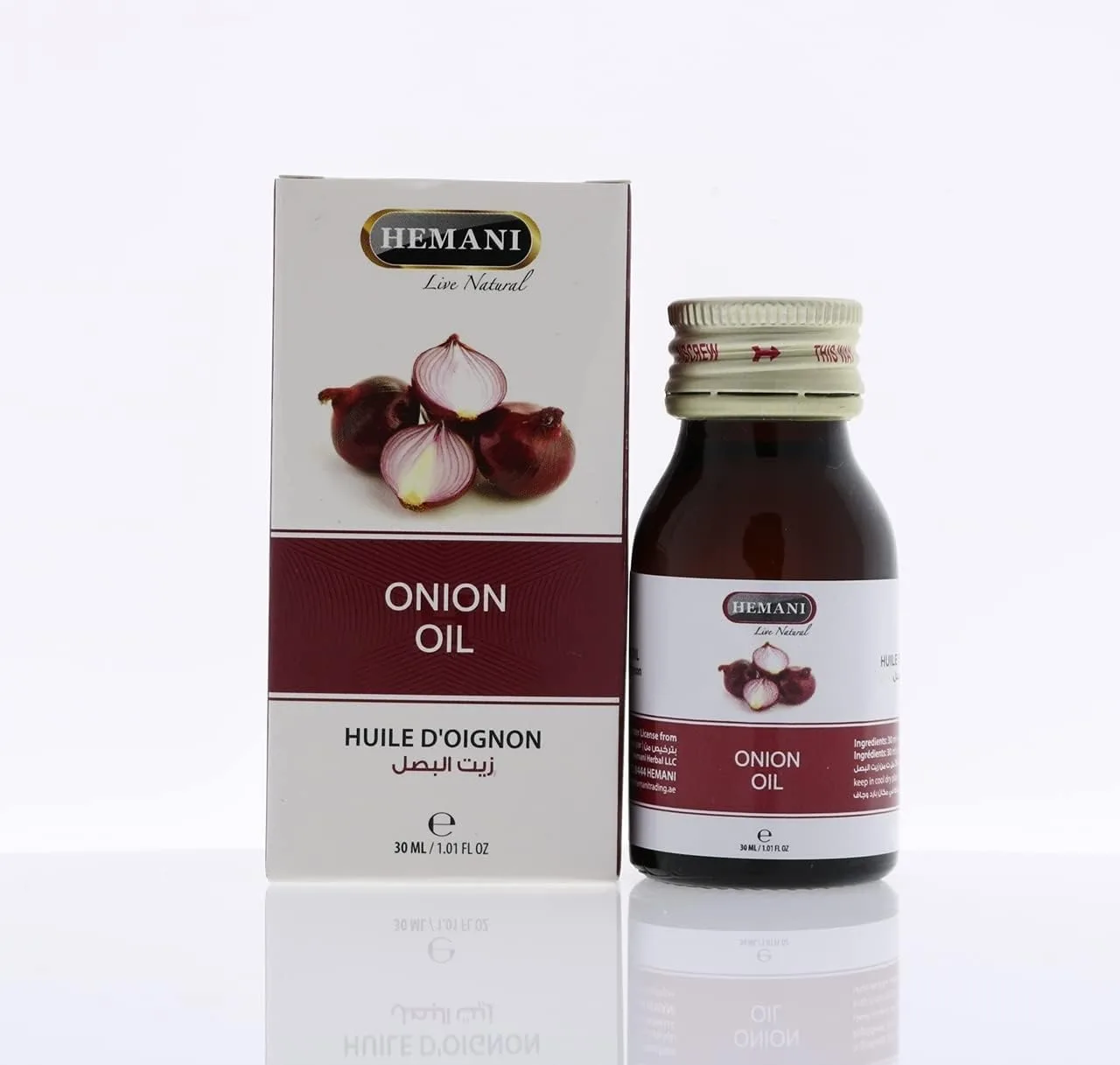 SWERA Onion Oil - 100% Natural Herbal Cold Pressed Essential Oil