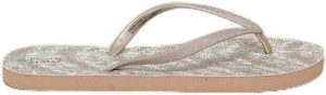 REDTAG Women Gold Glitter Flip Flop
