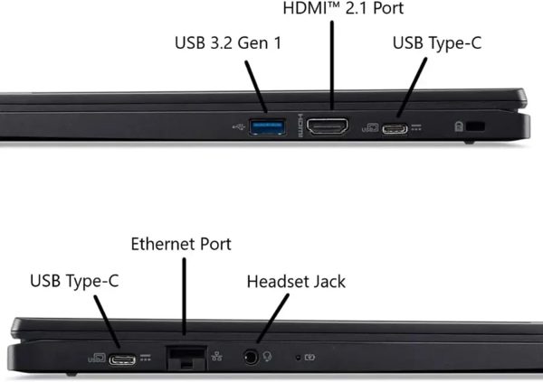 ⁦acer Chromebook Plus 516 GE Cloud Gaming Laptop, 16" QHD 120Hz, Intel 10-Core 5 120U(>i7-1355U), NVIDIA GeForce Now, Google AI, RGB Backlit, W/2TB Cloud Storage & 128PSD, Chrome OS(8GB|256GB SSD)⁩ - الصورة ⁦6⁩