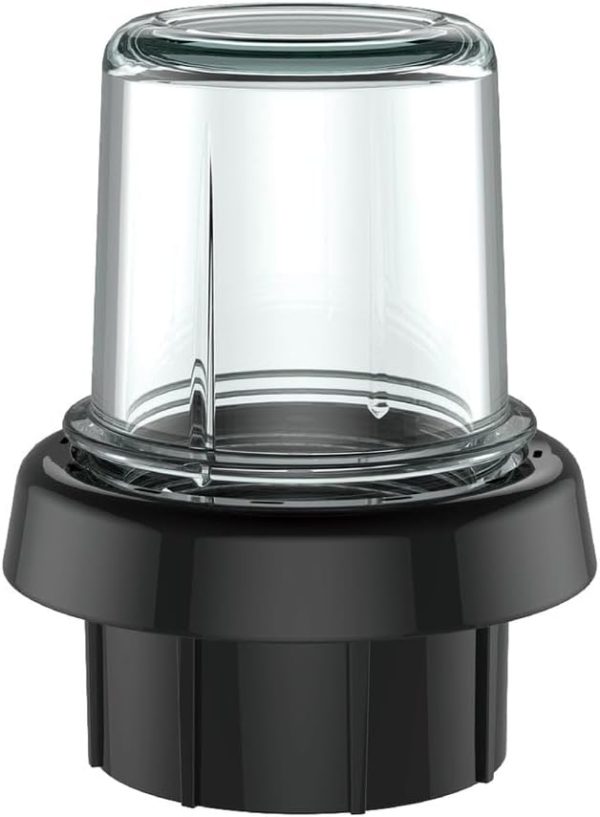 ⁦2 in 1 Glass Electric Blender, 600W – Grinder Included, Ice Crushing Blades, 2 Speeds + Pulse, Stainless Steel Body, Non-Slip Base, 1.5L Capacity⁩ - الصورة ⁦4⁩