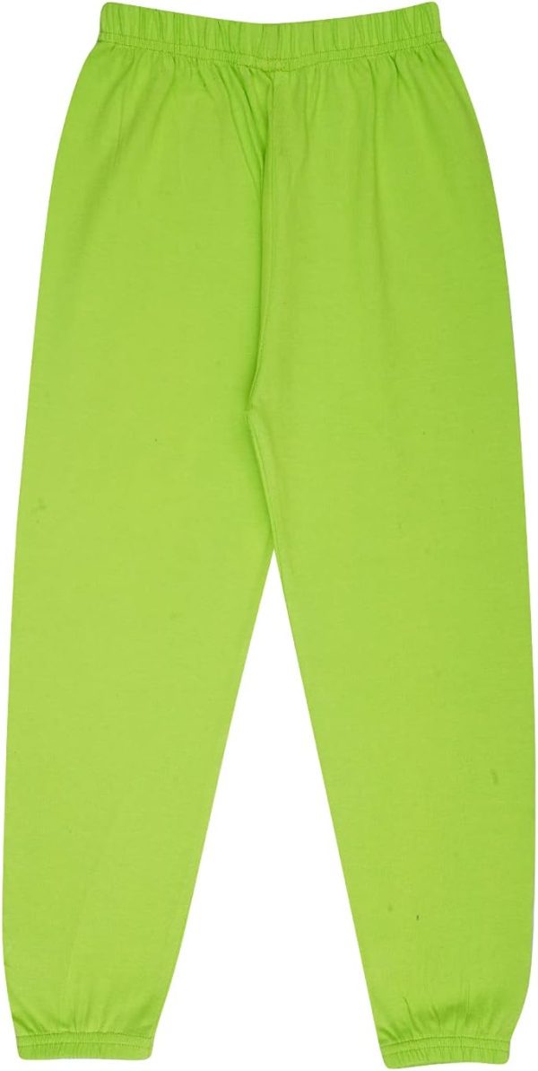 ⁦KYDA KIDS® 100% Girls Cotton Printed Track Pants (Pack of 3)⁩ - الصورة ⁦6⁩