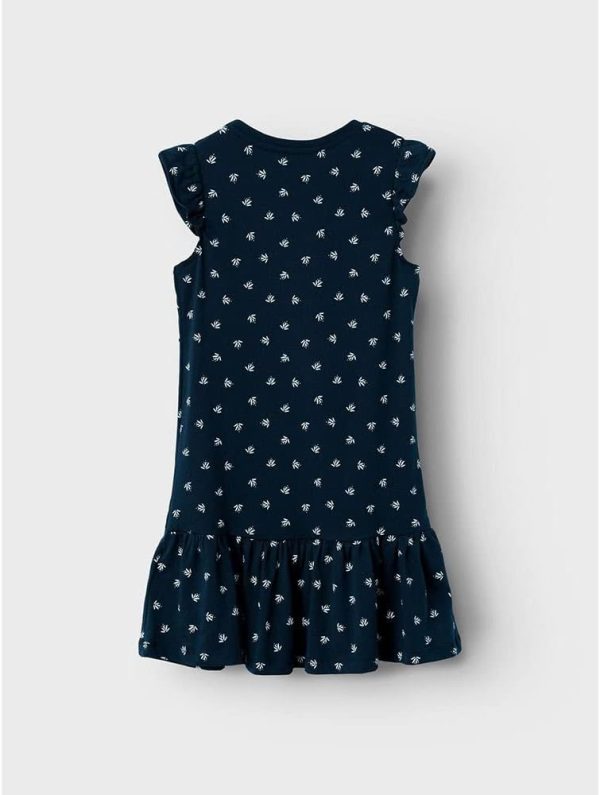 ⁦name it Girl's Vida Cap Short-Sleeves Short Dress⁩ - الصورة ⁦2⁩