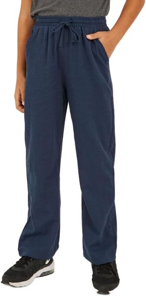 Styli Boys Solid Drawstring Waist Relaxed Pants