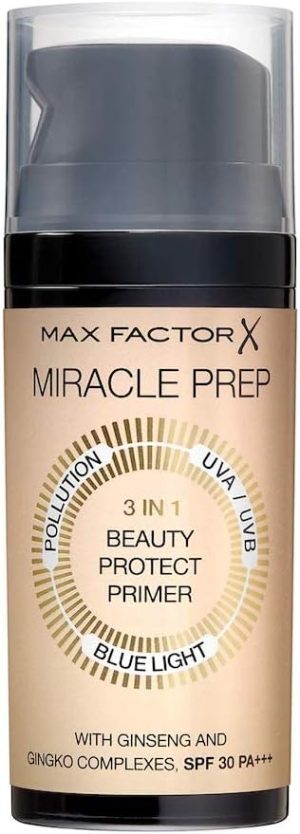 Max Factor Miracle Prep Beauty Protect Primer Spf30 Pa+++, 30 ml