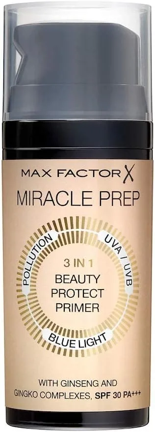 Max Factor Miracle Prep Beauty Protect Primer Spf30 Pa+++, 30 ml