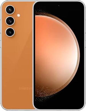 Samsung Galaxy S23 FE SM-S711B FAN EDITION Dual-SIM 256GB ROM + 8GB RAM (Only GSM | No CDMA) Factory Unlocked 5G Smartphone (Tangerine) - International Version