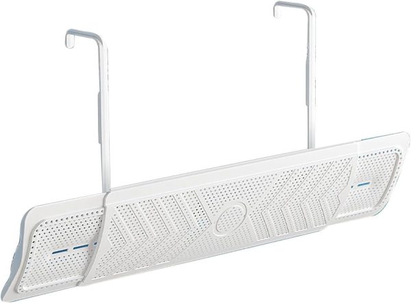 ⁦ANYUAN Air Conditioner Deflector,Split Ac Air Conditioning Baffles,Wall-Mounted Retractable Air-Conditioning Deflectors, For Wind Protection Wind Blocking And Directional (White)⁩ - الصورة ⁦2⁩