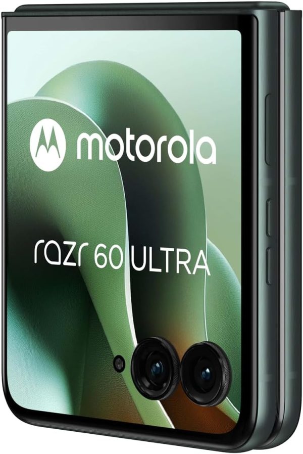 ⁦Motorola Razr 60 Ultra DUAL-SIM 512GB ROM + 16GB RAM (GSM only | No CDMA) Factory Unlocked 5G SmartPhone (Pantone Scarab) - International Version⁩ - الصورة ⁦13⁩