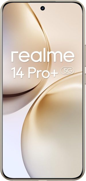 Realme 14 Pro+ Dual-SIM 512GB ROM + 12GB RAM (GSM Only | No CDMA) Factory Unlocked 5G Smartphone (Pearl White) - International Version