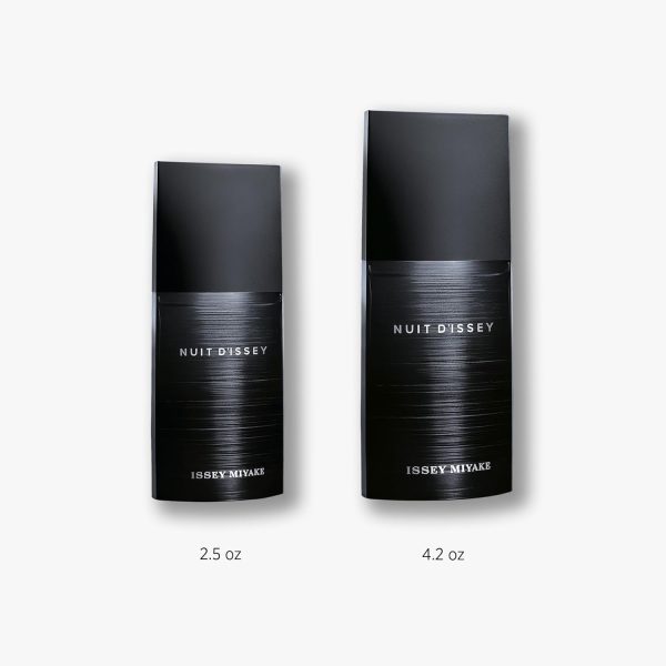 ⁦Issey Miyake Nuit D Issey for Men Eau de Toilette Spray 2.5 Fluid Ounce⁩ - الصورة ⁦3⁩