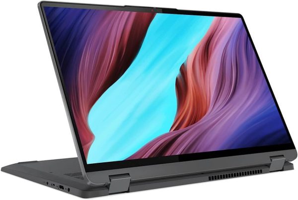 ⁦Lenovo 2023 Newest IdeaPad Flex 5 2-in-1 Laptop, 16 2.5K WQXGA Touchscreen Display, Intel Core i7-1255U Processor, 16GB DDR4 RAM, 1TB SSD SSD, Intel Iris Xe Graphics, Webcam, Wi-Fi 6, Windows 11 Home⁩ - الصورة ⁦8⁩