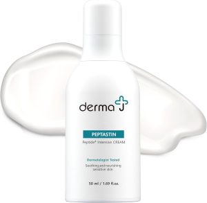 derma J Premium Face Cream: Enriched with Collagen-Boosting Peptides for Advanced Skin Recovery & Brightening Effects - Dermatologist's Choice for Intensive Care (1.69 Oz)