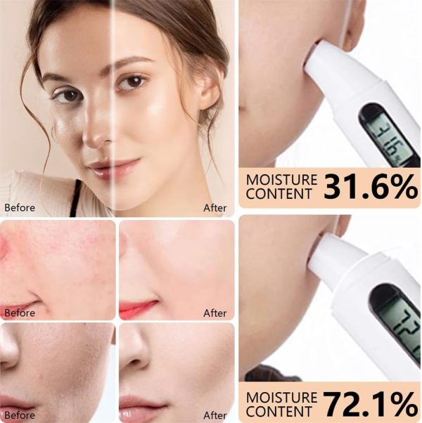 ⁦Azonee Air Cushion CC Cream, New Mushroom Head Air Cushion Long-Lasting Matte Waterproof Moisturizing Concealer Beauty (Natural color)⁩ - الصورة ⁦2⁩