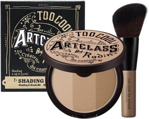 Too Cool for School - Artclass By Rodin Shading Master with Brush | Korean Contour Palette | Bronzer Face Powder (#2 Modern)