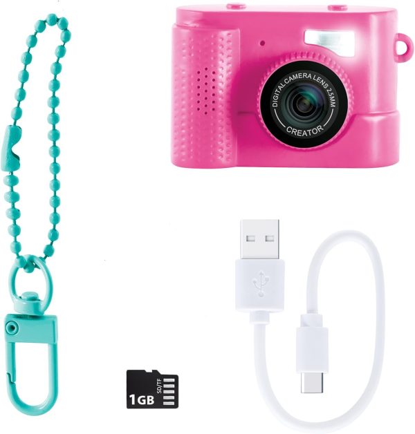 ⁦Photo Creator Mini Cam Digital Camera, 1GB SD Card, Rechargeable, 6 Colours⁩ - الصورة ⁦7⁩