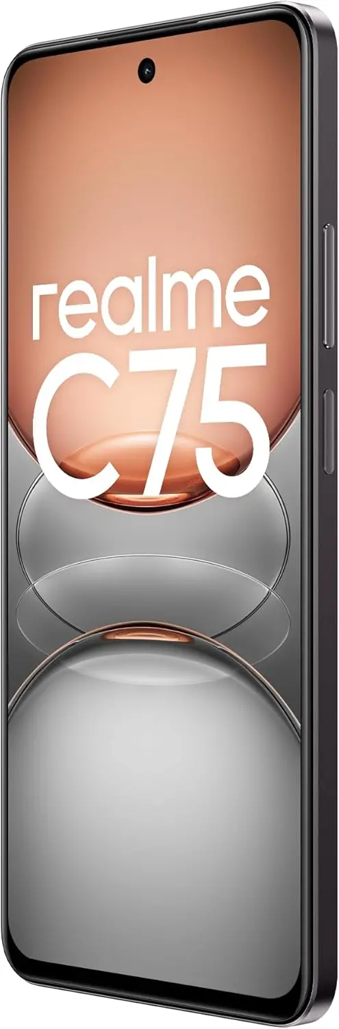 Realme C75 グローバル版 スマートフォン 8+256G ブラック Realme C75 Global Ver. Android Cell Phone (Black/8GB+256GB