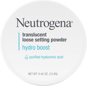 Neutrogena Hydro Boost Translucent Loose Setting Powder with Purified Hyaluronic Acid, .44 oz