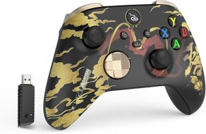(Required Upgrade) DYONDER Wireless Controller 2.4GHZ Compatible with Xbox One X/S,Xbox Series X/S,PC Windows 7/8/10 Controller,Wireless Gamepad with Share Button/3.5mm Headphone Jack NO Battery
