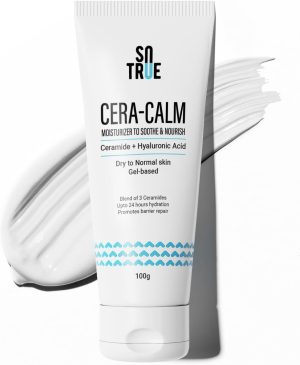 Sotrue Ceramide Face Moisturizer for Dry to Normal Skin with Hyaluronic Acid For Deep Hydration & Barrier Repair | for Women & Men, 100g