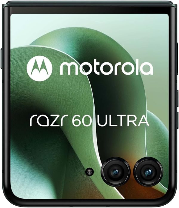 ⁦Motorola Razr 60 Ultra DUAL-SIM 512GB ROM + 16GB RAM (GSM only | No CDMA) Factory Unlocked 5G SmartPhone (Pantone Scarab) - International Version⁩ - الصورة ⁦14⁩