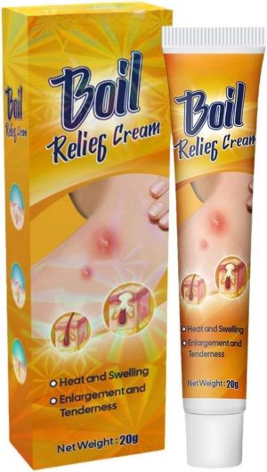 POSICHE Boil Relief Cream 20g Soothing Cream for Abscesses, Swelling, and Tenderness - Moisturizes & Calms Skin - Effective Relief for Boils & Abscesses, Gentle Care for Skin Health, Promotes Healing