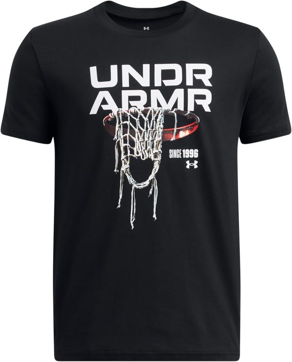 Under Armour Boys Boys' Hoops Net Short Sleeve T-shirt T-Shirt