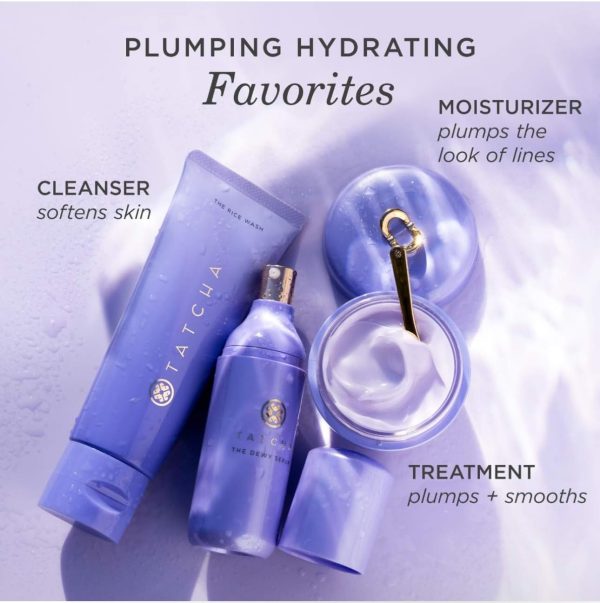 ⁦TATCHA The Rice Wash | Soft Cream Facial Cleanser Washes Away Buildup Without Stripping Skin For A Soft, Luminous Complexion | 4 oz⁩ - الصورة ⁦7⁩