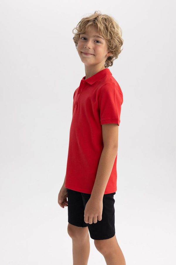 ⁦DeFacto Boys B0668A8 Polo Shirt⁩ - الصورة ⁦6⁩