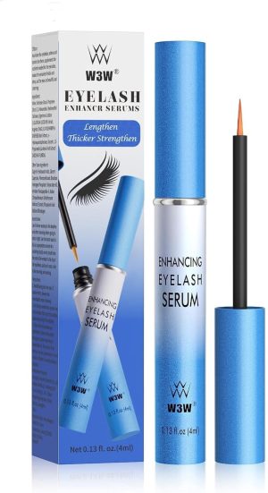 Azonee Lash Serum, Eyelashes Serum for Eyelash & Eyebrow Growth, 4ml Rapid Eyelash Growth Enhancing Serum, Lash Serum for Eyelash Enhance, Gentle Formula for Longer, Fuller, and Thicker Lashes & Brows