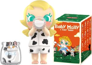 POP MART Baby Molly & Baby Tabby Series Figures Action Figure Collectible Toy Figure Party Gift 1PC
