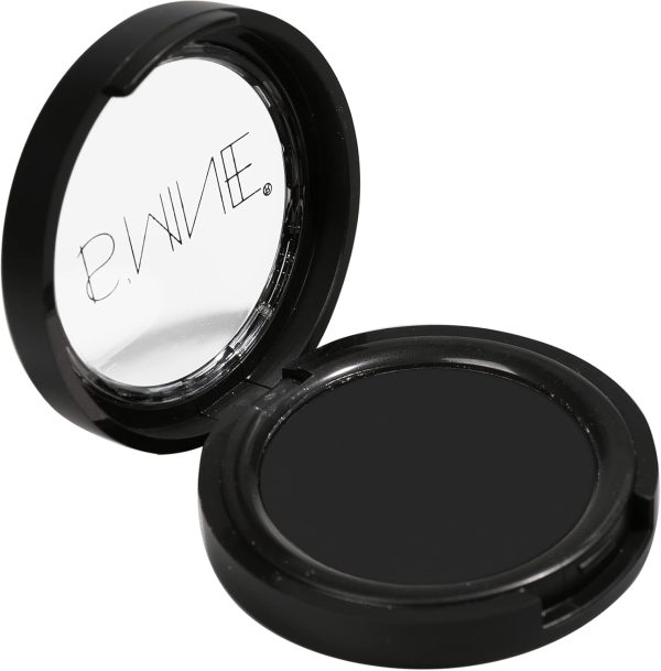 ⁦IS'MINE Single Black Matte Eyeshadow Powder Palette High Pigment, Longwear, Intense Color Best Black Eyeshadow⁩ - الصورة ⁦5⁩