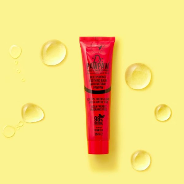 ⁦Dr. Pawpaw Tinted Ultimate Red Balm, Multi-Purpose Balm, For Lips, Cheeks & Other Cosmetic Finishing, 25Ml⁩ - الصورة ⁦12⁩