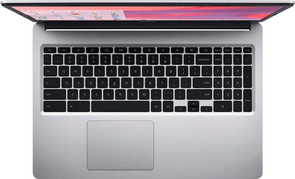 ⁦acer 315 Chromebook Laptop for Student & Business - 15.6" HD Display, Intel Celeron Dual-Core Processor, 4GB RAM, 64GB eMMC Laptop, Up to 12.5 Hours Long Battery Life, Wi-Fi, Bluetooth, Chrome OS⁩ - الصورة ⁦5⁩