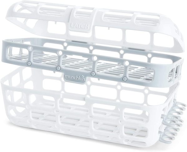 ⁦Munchkin Basket High Capacity Dishwasher Basket, Assorted Colors⁩ - الصورة ⁦2⁩