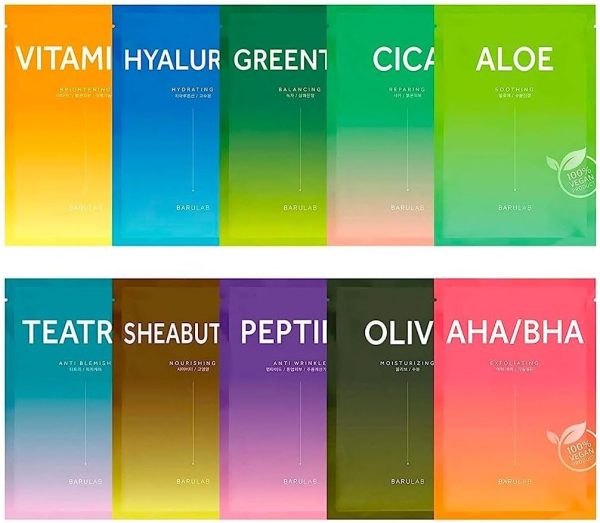 ⁦Barulab The Clean Vegan Mask AHA/BHA⁩ - الصورة ⁦2⁩