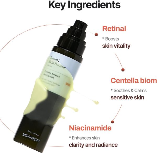 ⁦Retinal Skin Enhancer Serum Advanced Retinol Serum for Face Moisturizing & Firming Face Serum for Irregular Skin Tone & Fine Lines Radiant & Youthful Glow with⁩ - الصورة ⁦4⁩