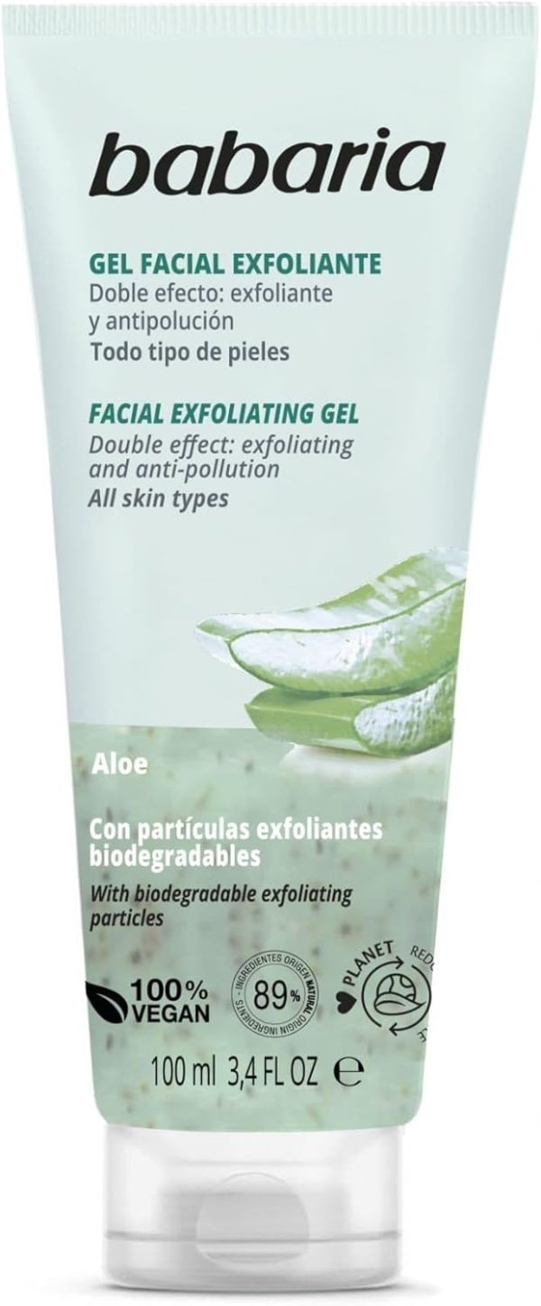 Babaria facial exfoliating gel 100ml