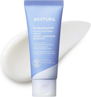 AESTURA ATOBARRIER365 Ceramide Hydro Soothing Cream | Lightweight Gel Moisturizer for Instant Cooling, Calming for Sensitive Skin, Quick Hydration, Non-comedogenic, 2.02 fl.oz.
