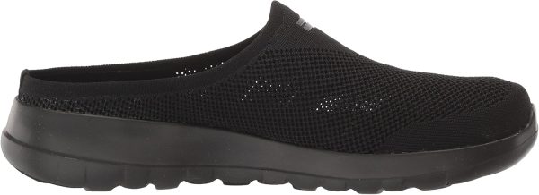 ⁦Skechers Performance Womens Go Walk Joy Quiet Sunset Mule Black/Black, 40 EU⁩ - الصورة ⁦6⁩