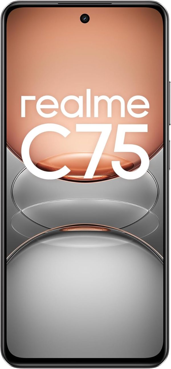 ⁦Realme C75 Dual-SIM 256GB ROM + 8GB RAM (GSM Only | No CDMA) Factory Unlocked 4G/LTE Smartphone (Black) - International Version⁩ - الصورة ⁦2⁩