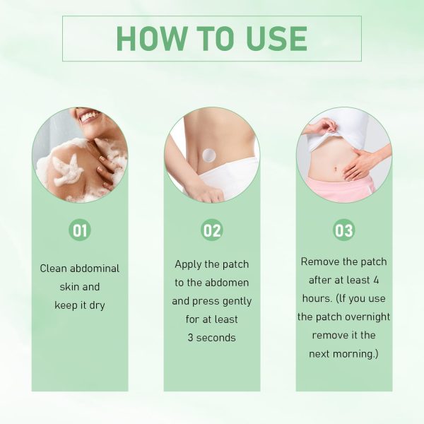 ⁦SMGT-GLP-1 Nano Patch, Firming Skin and Body Shaping Care Patch, Pat-ch Gentle Soothing Massage Body Care with Ginger Extract for Women Girls Natural Ingredients, Mild⁩ - الصورة ⁦7⁩