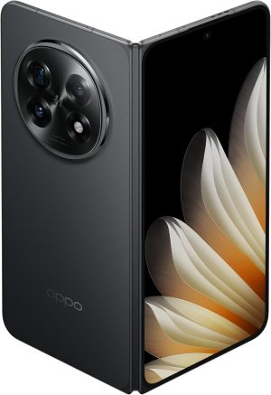 Oppo Find N5 DUAL-SIM 512GB ROM + 16GB RAM (GSM Only | No CDMA) Factory Unlocked 5G Smartphone (Cosmic Black) - International Version