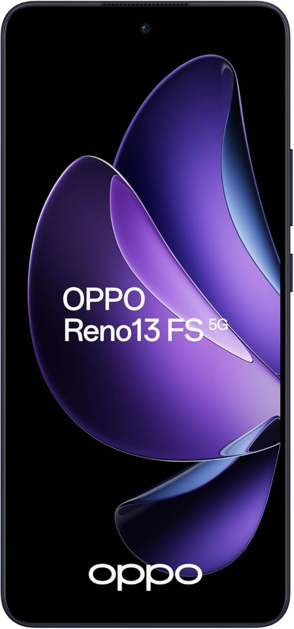 ⁦Oppo Reno13 FS DUAL-SIM 512GB ROM + 12GB RAM (GSM Only|No CDMA) Factory Unlocked 5G Smartphone (Luminous Blue) - International Version⁩ - الصورة ⁦2⁩