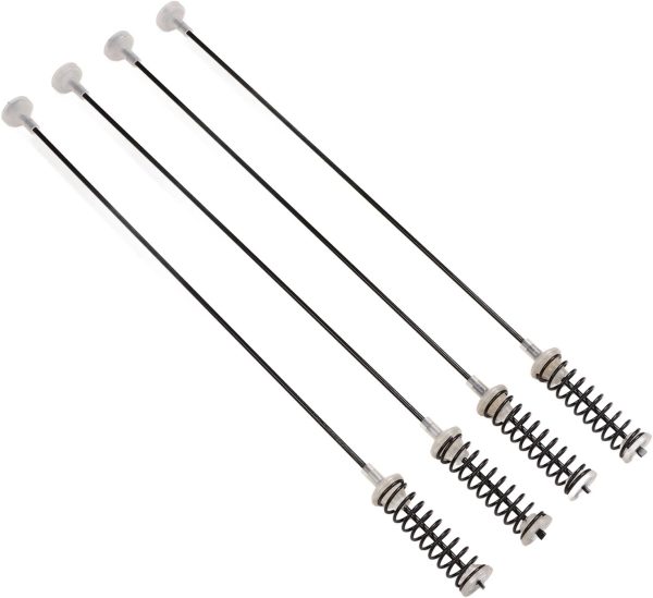 ⁦BROLEO Washing Machine Suspension Rods, Alloy and Plastic 4 PCS Easy To Use Stable Support Washer Suspension Rods for Home⁩ - الصورة ⁦2⁩