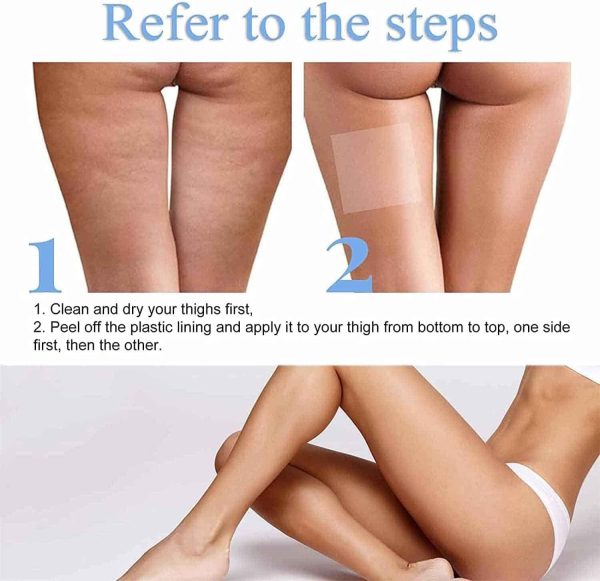 ⁦Khazna Collagen Essence Firming Patch, 30 Pcs Contouring Shaping Firming Body Patch for Legs, Skinnier Anticellulite & Tightening Thigh Patch, for All Skin Type⁩ - الصورة ⁦3⁩